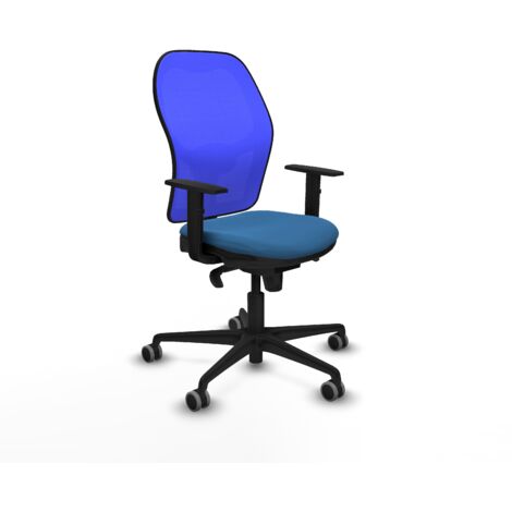 Piqueras y Crespo Sedia Ergonomica Blu Chiaro per Ufficio