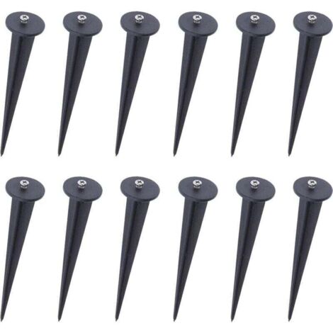 Piquet de fixation pour projecteur Led - 12pcs