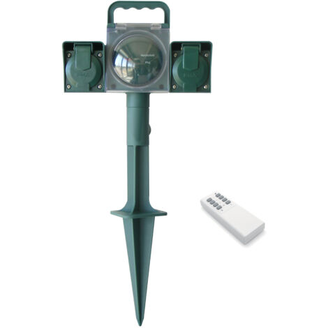 Piquet de jardin télécommandé -