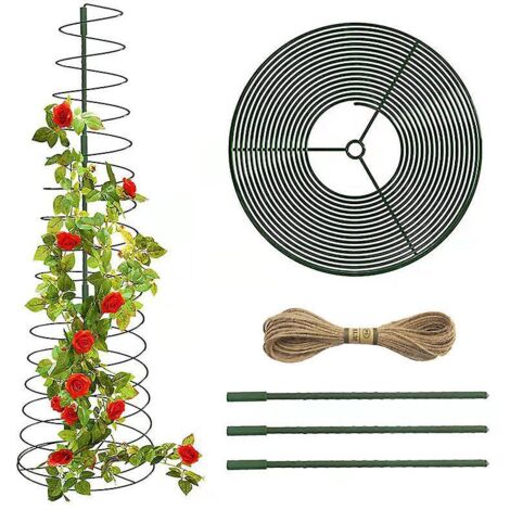 piquet De Soutien En Spirale Pour Balcon Tomate Lgumes Vigne, Support Tlescopique Grimpant Pour Jardin