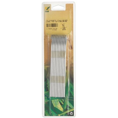Piquet De Tente  Diamêtre 4,4mm X Hauteur 18mm Par 10 Pièces - Cao Camping