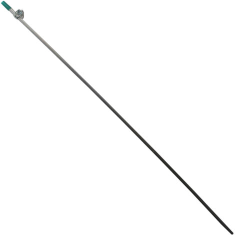 Piquet de terre 1,50 m – Acier galvanisé – Résistant aux chocs – Bouchon anti-corrosion pour durabilité prolongée – Forsond