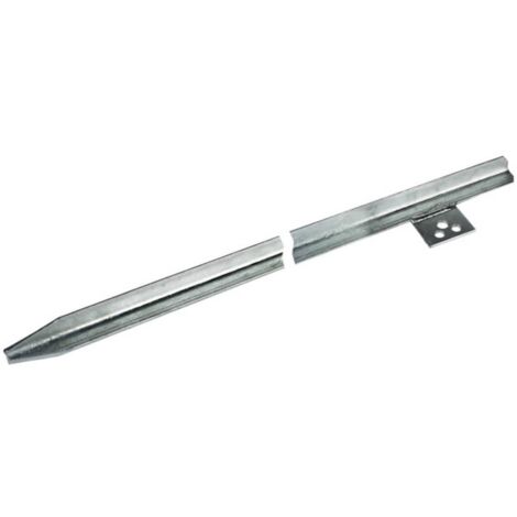 Piquet de terre profilé 50x50x3 mmSt/tZn