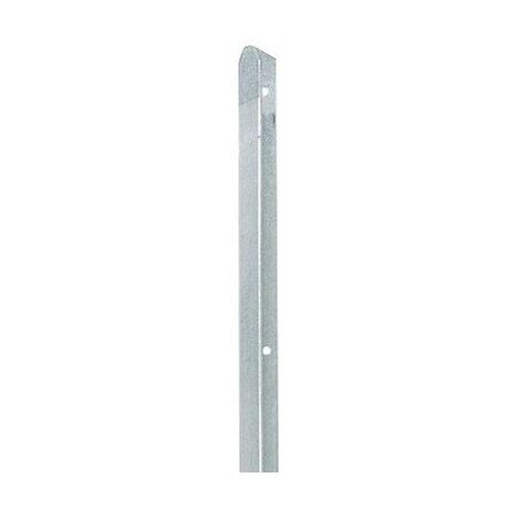 Filiac – Piquet de clôture galvanisé à chaud 30x30mm – Hauteur 1,45m – Pour béton armé – 5 ans de garantie