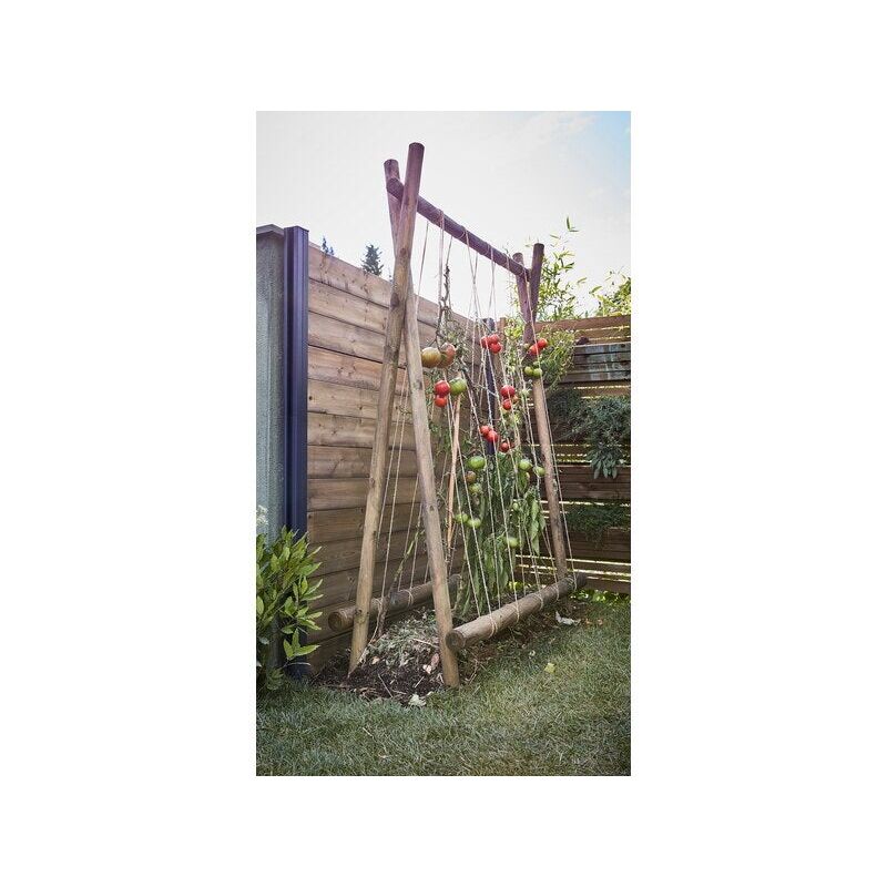 Centrale Brico - Piquet fraisé épointé à enfoncer droit, H.0.6 x L.2.5 m