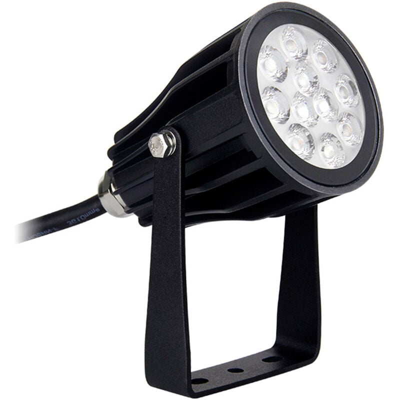Projecteur led de Jardin 6W 550lm 230V 25° Ø60mm Étanche IP66 RadioFréquence 2.4GHz / Google Home / Alexa - rgb+cct C04