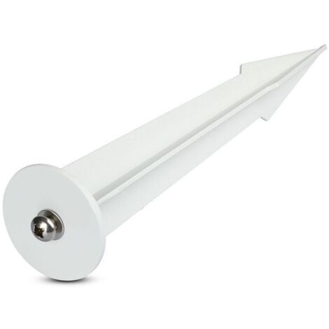 V-TAC VT-854W piquet projecteur led 15cm blanc - SKU 7534