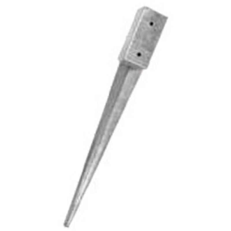 

Piqueta de acero galvanizado Gris - Cuadradas - 12 x 12 / 60 / 75 cm.