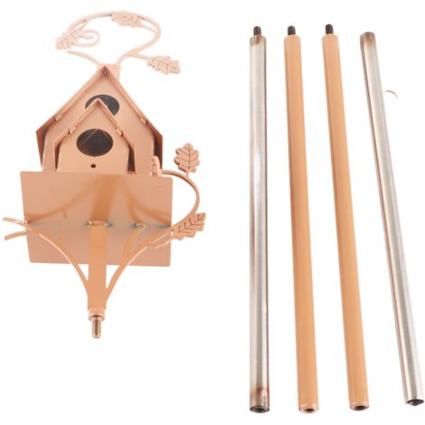 Piquets de jardin en forme de nichoir, style abstrait et traditionnel pour décor extérieur