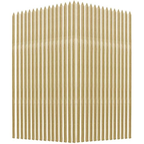 Piquets de plantes 30 pcs 2,8x2,8x150 cm Pin imprégné