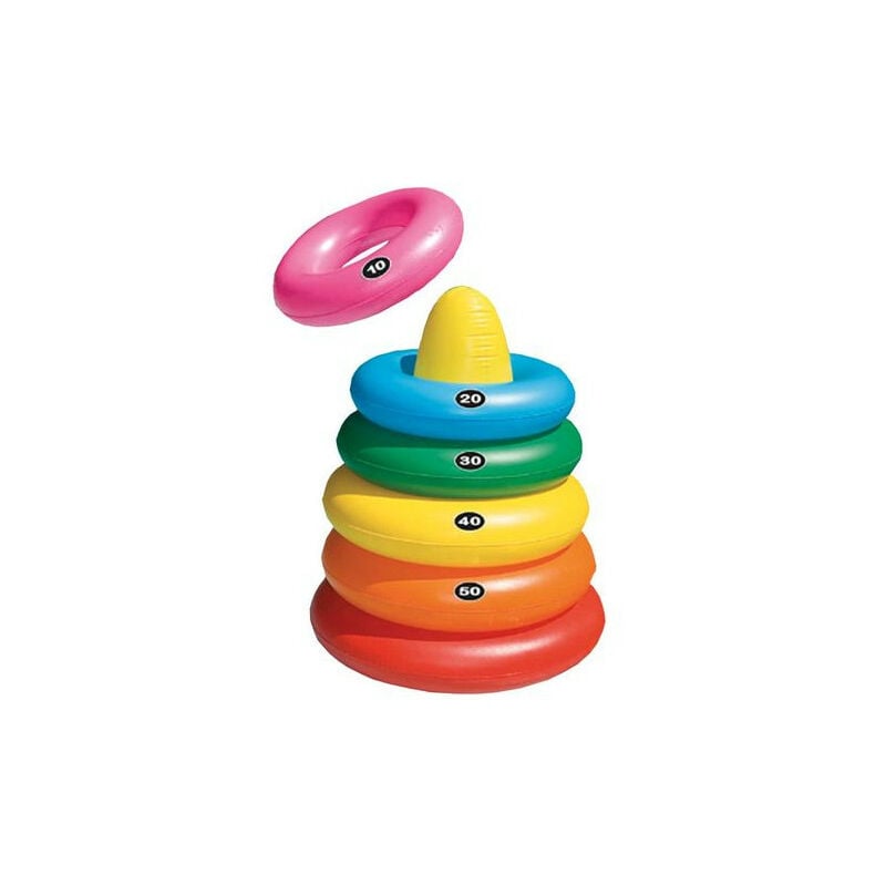 

Pirámide de anillos juegos de agua.
