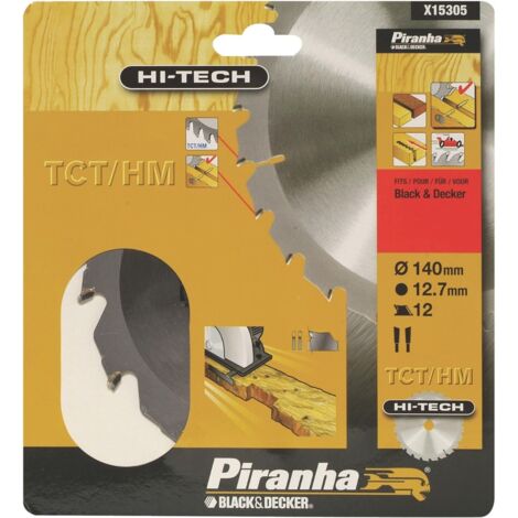 PIRANHA - LAMA TCT 184X16MM 40 DENTI SEMITEMPRATA