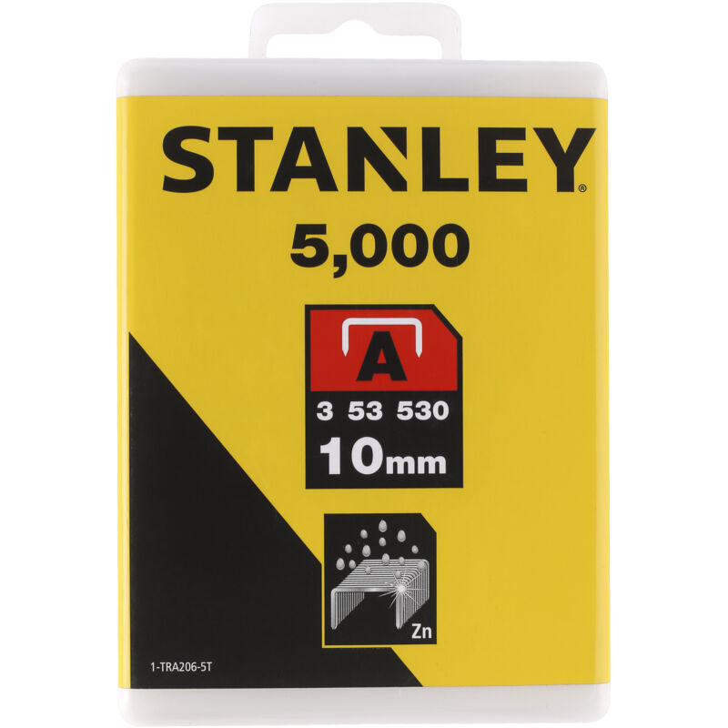 Image of 1-TRA206-5T Graffetta tipo a (5/53/530) 10mm - 5000 u. - Stanley