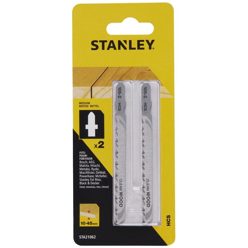 Set 2 lame fresate per seghetto alternativo per