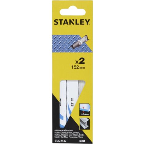 PIRANHA/STANLEY STA22132 2 LAME X SEGA GATT.  PZ 1,0