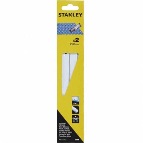 PIRANHA STANLEY STA22142 2 LAME PER SEGA GATTUCCIO