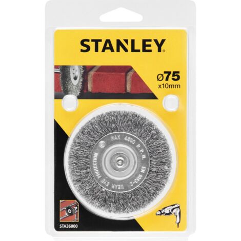 PIRANHA/STANLEY STA36000 (X36000) SPAZZOLA ACCIAIO D.75