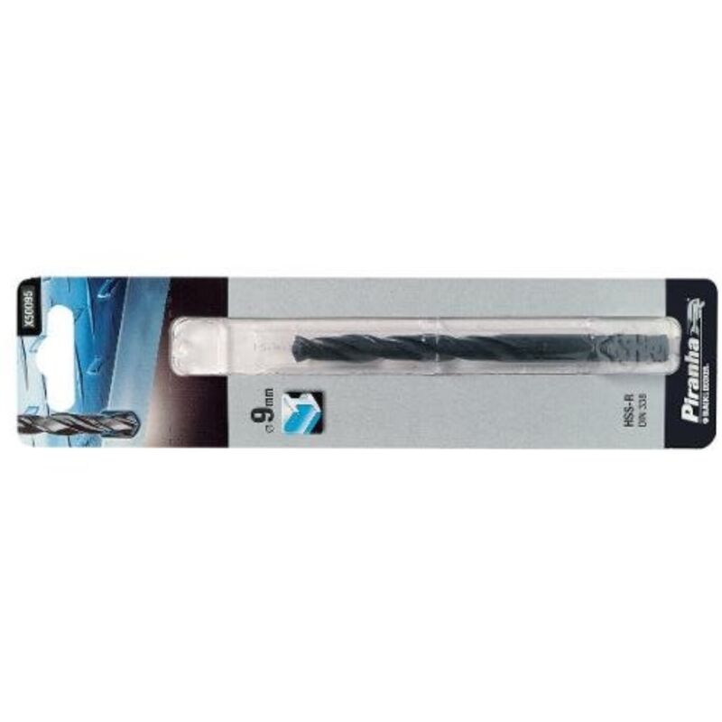 Black decker - piranha - punta professionale per trapani - elicoidale per metallo - Ø9MMx125MM