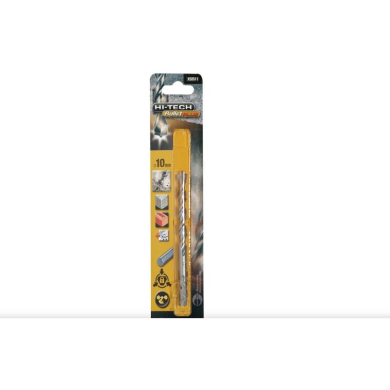 Stanley Black&decker - black decker - piranha - punta professionale per trapani - per mattoni/muratura - Ø10MMx120MM - al carburo di tungsteno