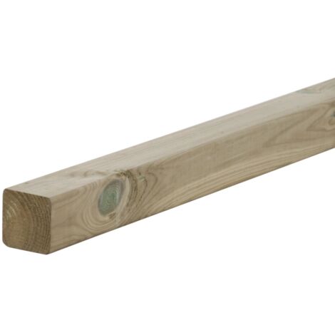Pircher Palo in Pino Impregnato - Naturale - 45x45x2000 mm