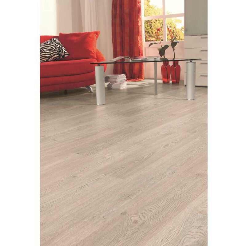 Pavimento in laminato AC4 Plancia white oiled