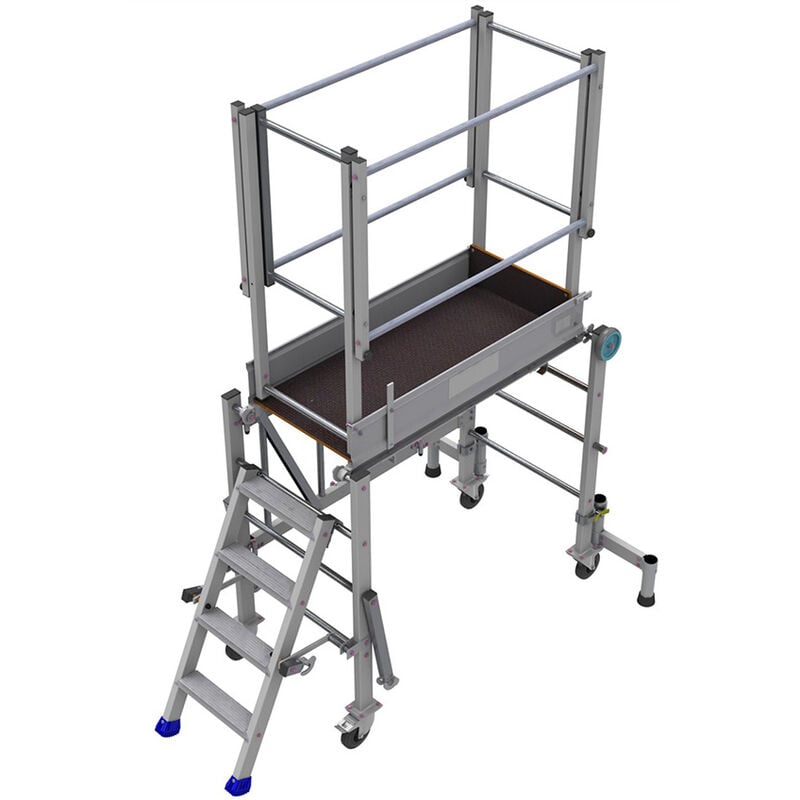 Matisère - Escabeau pirl roulant - Hauteur de travail maximum 3.15m - pirlnmp