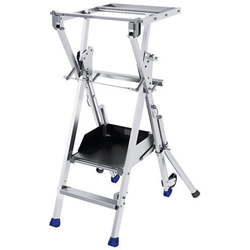 Escabeau pirl 2 marches - Hauteur max. de travail 2.50m - PIRL2RM/STO