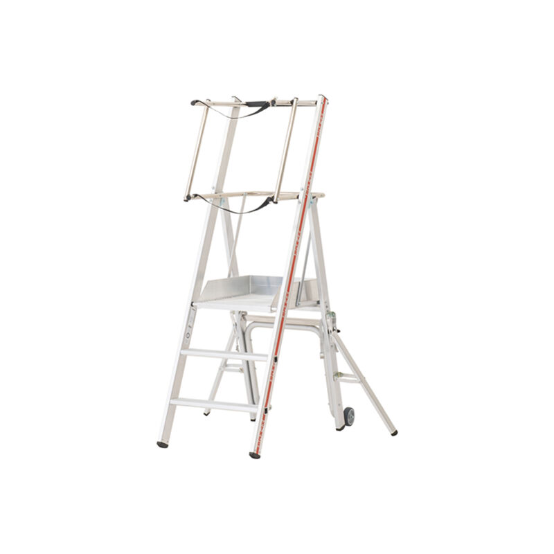 Matisère - Escabeau pirl 3 marches - Hauteur max. de travail 2.69m - 838303