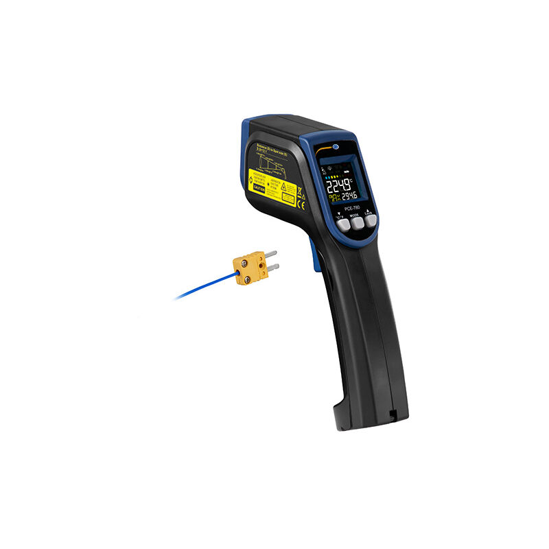

Pce Instruments - Pirometro con indicación de temperatura, humedad del aire y temperatura del punto de rocío PCE-780