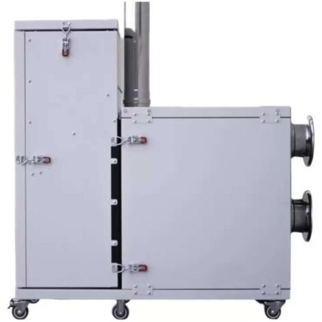 Pirox Generatore di Calore Mobile Turbopellet - 12Kw -86x43x89 cm