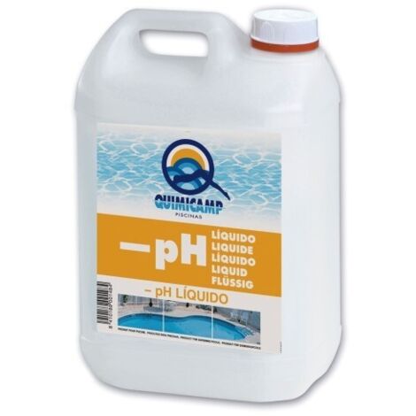 PIS REDUCTOR PH LIQUIDO 5 LITROS  (CLORO)