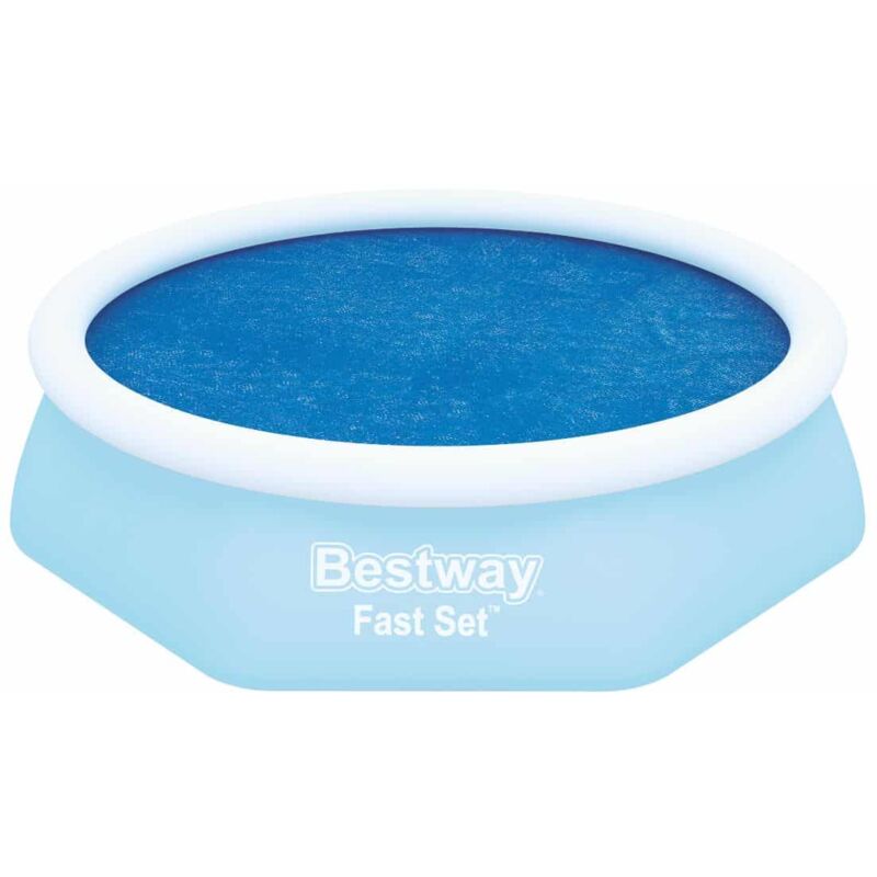 

Bestway - Cobertor solar para piscinas estructura metálica Ø 427 cm.
