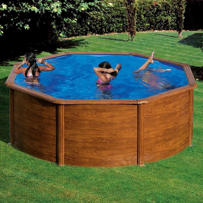 Piscina Redonda De Acero Gre Pacific Ø300X120 Cm