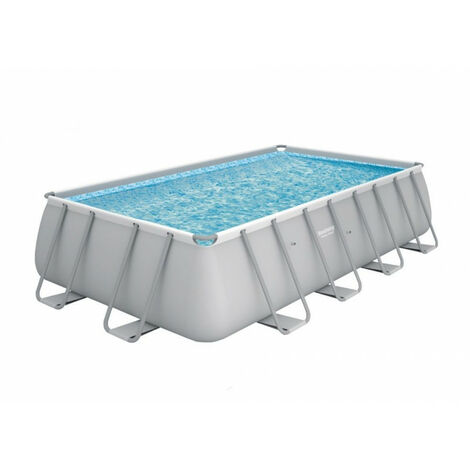 Piscina base struttura e liner rettangolare Power Steel ISEO 488x244x122 cm