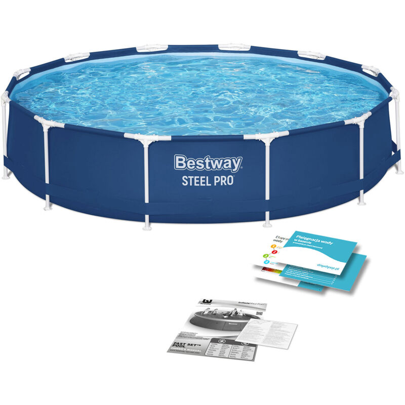 Piscina De Jardín Con Estructura De 366 X 76 Cm Bestway 56706
