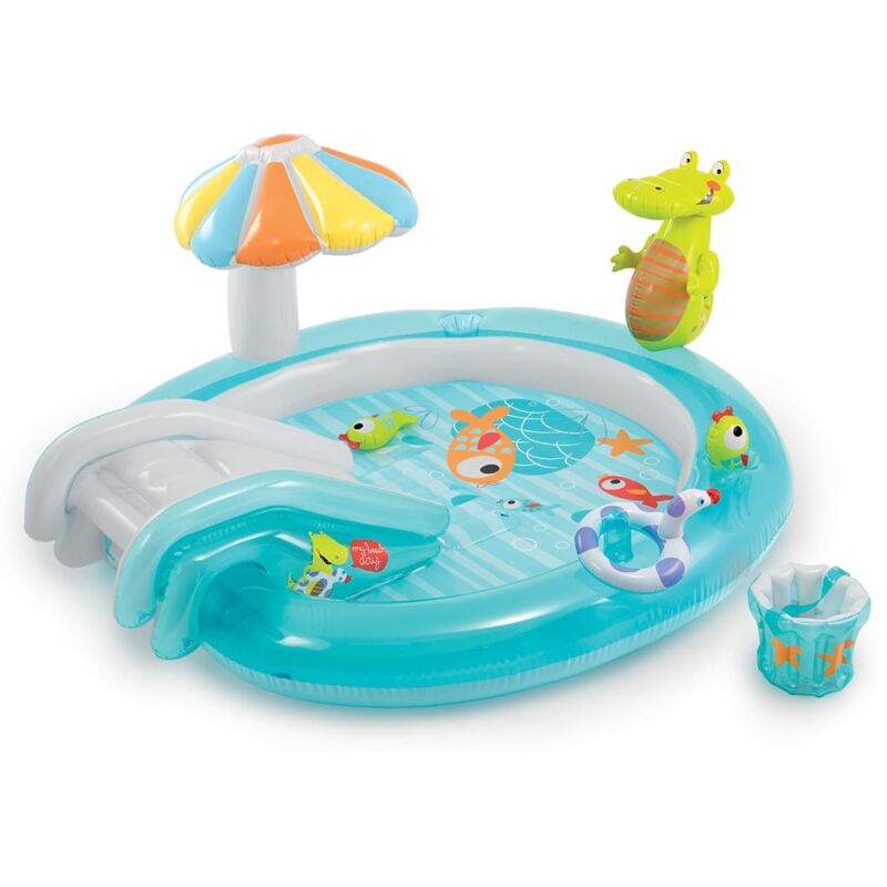 Piscina Hinchable Cocodrilo Cm. 201X170X84 Intex