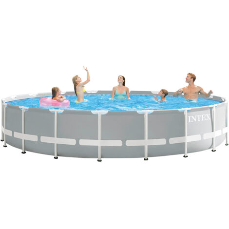 Piscina circolare 610 x 132 cm con accessori