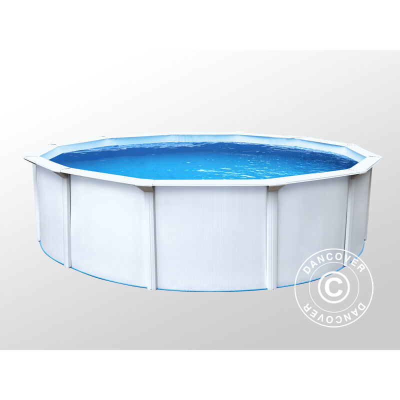 Dancover - Piscina Classic 120 Ø460Cm, Blanca - Blanco