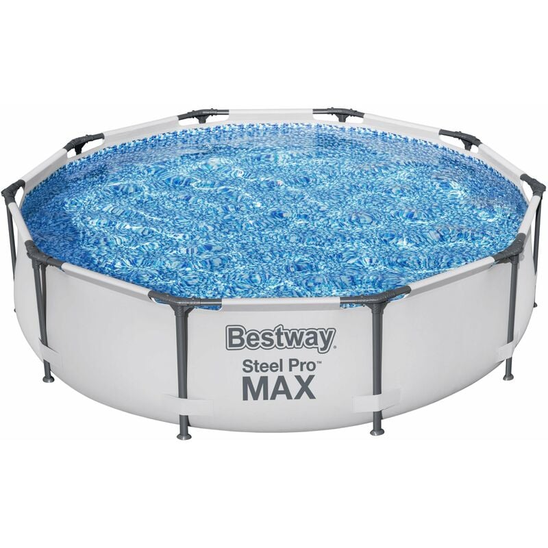 Piscina con struttura rotonda Steel Pro MAX 305x76 cm Bestway 56406