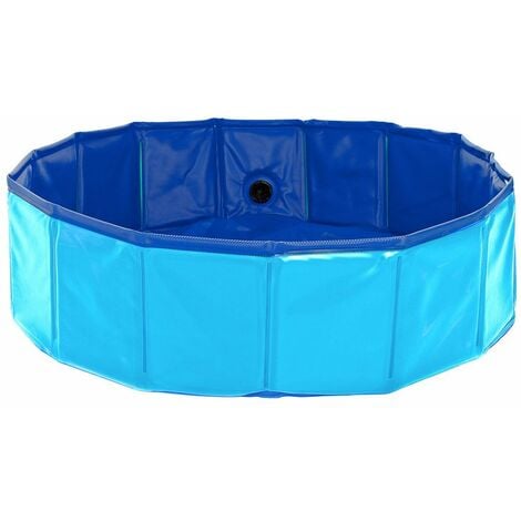 Piscina con tappo per lo scarico per cani : Medium