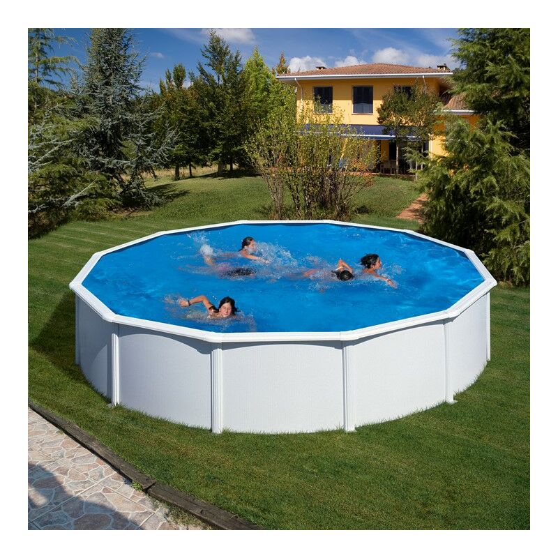 

Piscina de superficie Gre Fidji 460x120cm con filtro de arena