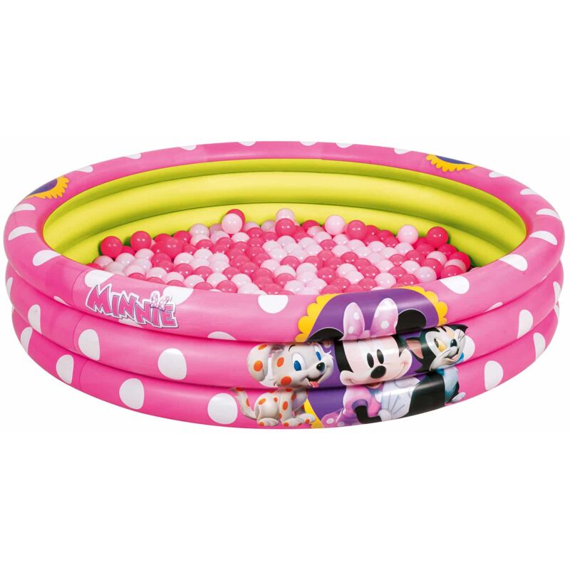 

Piscina de Bolas Hinchable Minnie Mouse Ø122x25 cm - Bestway