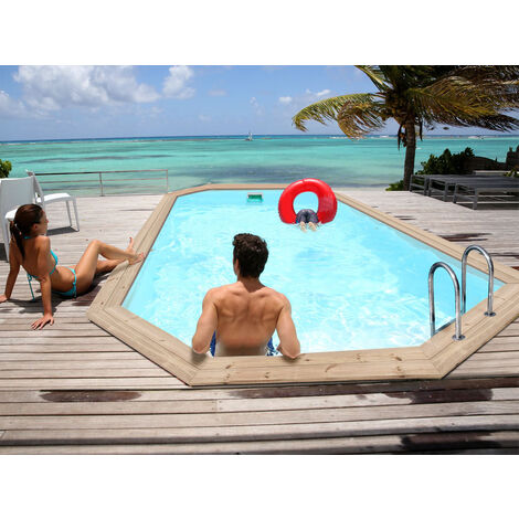 Piscina desmontable PROMO Circular 450 cm Filtro cartucho 2 m³/h