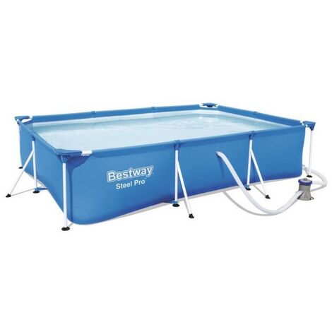 Piscina desmontable tubular Bestway Steel Pro con filtro de cartucho