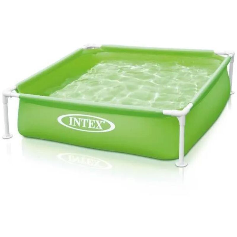 Piscina Mini Frame Intex Rosa 122X122X30 Cm