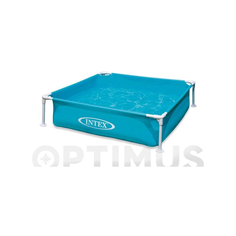 Intex - Piscina Infantil Mini Frame Azul 122 X 122 X 30 Cm - 57173