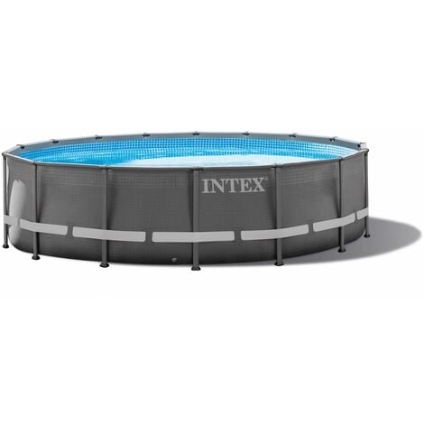 Piscina desmontable Intex ultra XTR 4,27X1,22 + filtro de arena 4m3/h