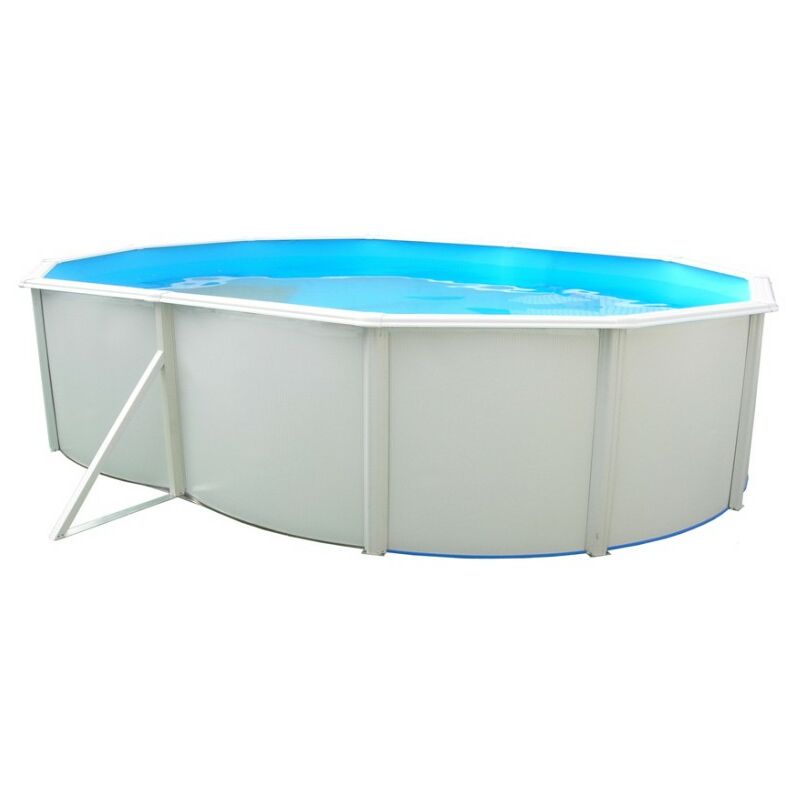 Toi - Piscina Elevada Mallorca 550X366X120 8933 Con Kit De Verano Y Tapiz Ref 8475