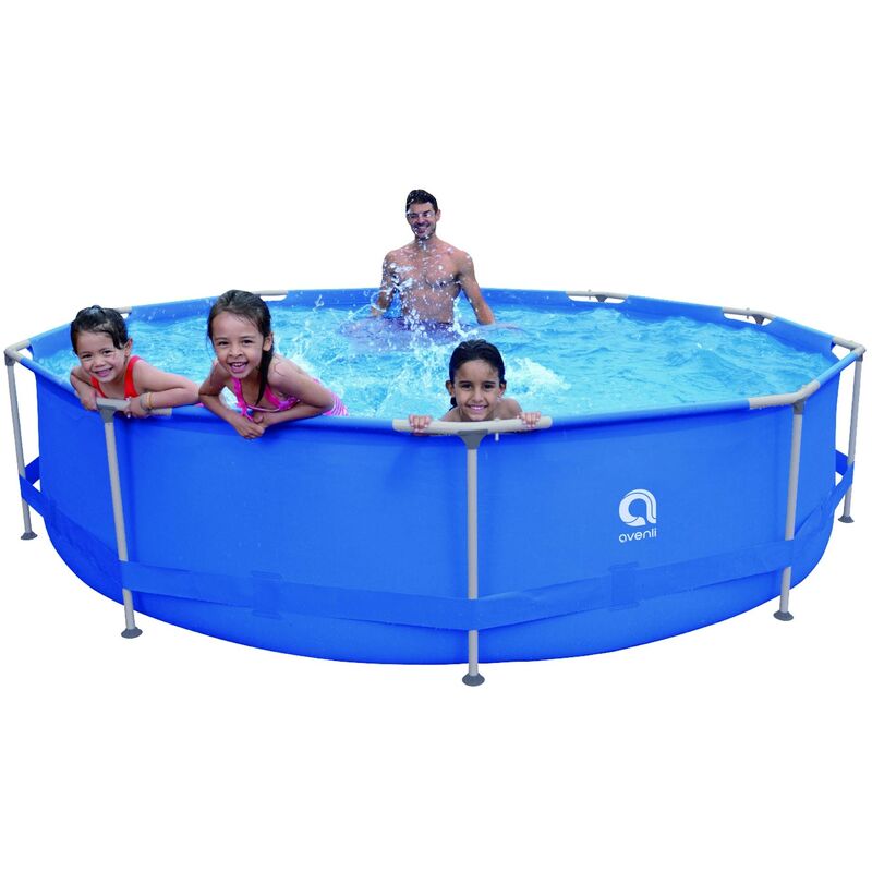 

Piscina desmontable tubular 360x76cm con filtro de cartucho - Avenli