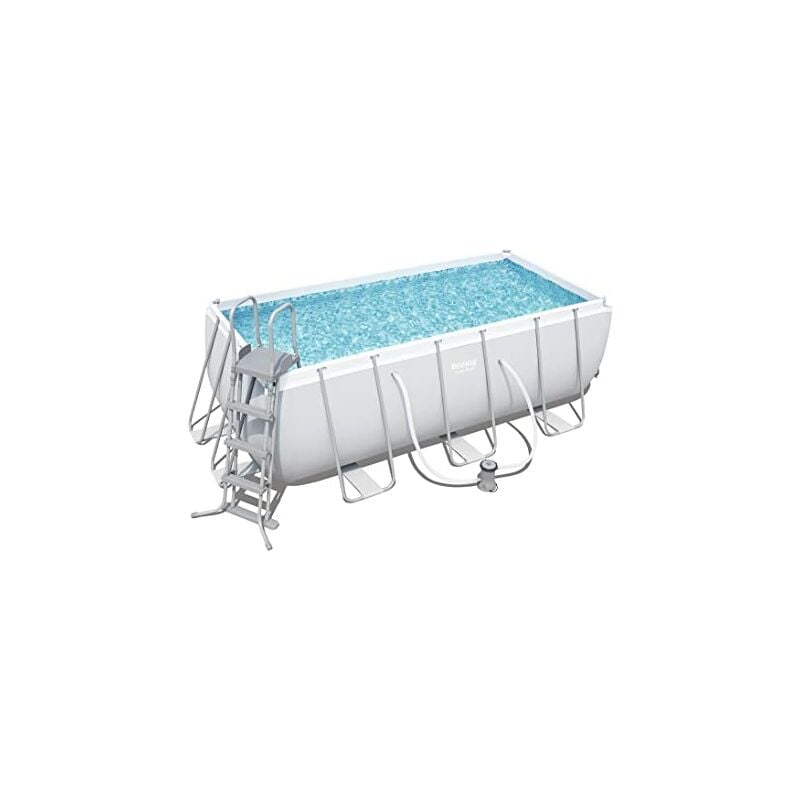 

Piscina Rectangular Con Hidrobomba 412x201x122 cm.
